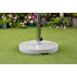 25kg Granite Parasol Base Round