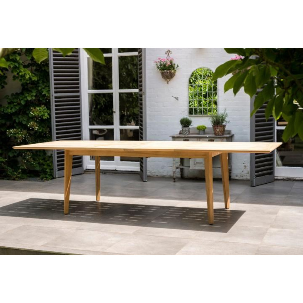 Alexander Rose Roble Extending Table 1.1 x 2/2.9m Alexander Rose Roble Extending Table 1.1 x 2/2.9m