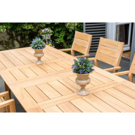 Alexander Rose Roble Extending Table 1.1 x 2/2.9m Alexander Rose Roble Extending Table 1.1 x 2/2.9m