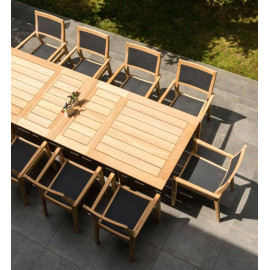 Alexander Rose Roble Extending Table 1.1 x 2/2.9m Alexander Rose Roble Extending Table 1.1 x 2/2.9m