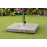35kg Granite Parasol Base Square with Wheels