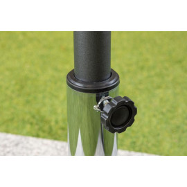 35kg Granite Parasol Base Square with Wheels 35kg Granite Parasol Base Square with Wheels