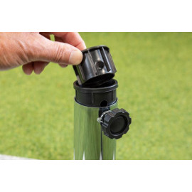 35kg Granite Parasol Base Square with Wheels 35kg Granite Parasol Base Square with Wheels