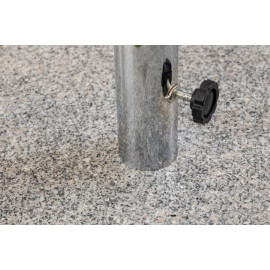 50kg Granite Parasol Base Square with Wheels & Handle 50kg Granite Parasol Base Square with Wheels & Handle