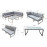 ALARNA Corner Sofa Grey in grey powder coat