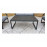 ALARNA Corner Sofa Set in grey powder coat
