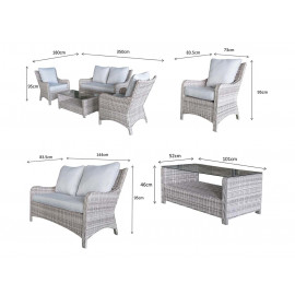 ALEXANDRA 2 seater sofa set ALEXANDRA 2 seater sofa set