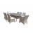 ALEXANDRA 8 Seat Rectangular Dining Set