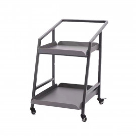 Aluminium 2-tier Trolley / Grey