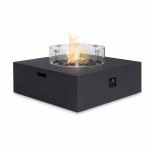 Fire Pit Coffee Table 100cm x 100cm Square / Charcoal Fire Pit Coffee Table 100cm x 100cm Square / Charcoal