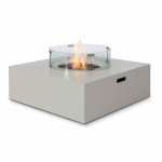 Fire Pit Coffee Table 100cm x 100cm Square / Pebble White Fire Pit Coffee Table 100cm x 100cm Square / Pebble White