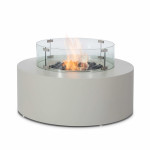 Fire Pit Coffee Table 90cm Round / Pebble White Fire Pit Coffee Table 90cm Round / Pebble White