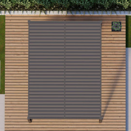 Pergola Aluminium Rectangular 30x40 with 4 Drop Sides / Grey Pergola Aluminium Rectangular 30x40 with 4 Drop Sides / Grey
