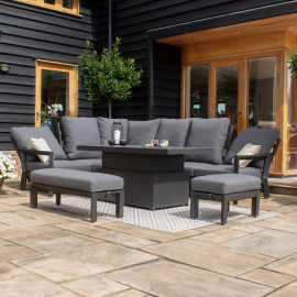 Manhattan Reclining Corner Dining Set with Rising Table Manhattan Reclining Corner Dining Set with Rising Table