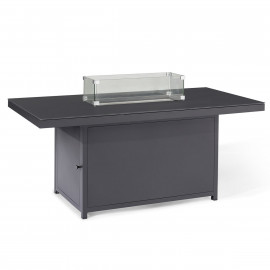 Manhattan Reclining Corner Dining Set with Fire Pit Table Manhattan Reclining Corner Dining Set with Fire Pit Table