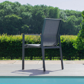 New York 6 Seat Rectangular Dining Set / Grey New York 6 Seat Rectangular Dining Set / Grey