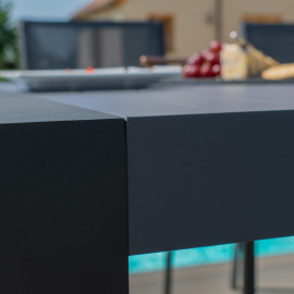 New York 8 Seat Rectangular Dining Set / Grey New York 8 Seat Rectangular Dining Set / Grey