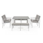 New York 9 Piece Cube Set / White New York 9 Piece Cube Set / White