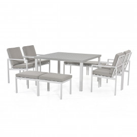 New York 9 Piece Cube Set / White New York 9 Piece Cube Set / White