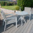 New York 3 Piece Bistro Set / White