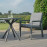 New York 3 Piece Bistro Set / Grey