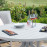 New York 4 Seat Round Dining Set / White