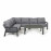 New York Corner Sofa Set / Grey