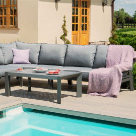 New York Corner Sofa Set / Grey New York Corner Sofa Set / Grey