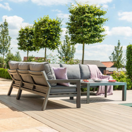 New York Corner Sofa Set / Grey New York Corner Sofa Set / Grey