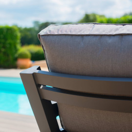 New York 2 Seat Sofa Set / Grey New York 2 Seat Sofa Set / Grey