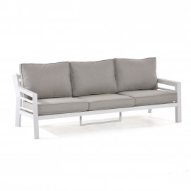 New York 3 Seat Sofa Set / White New York 3 Seat Sofa Set / White