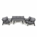 New York 3 Seat Sofa Set / Grey New York 3 Seat Sofa Set / Grey