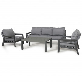 New York 3 Seat Sofa Set / Grey New York 3 Seat Sofa Set / Grey