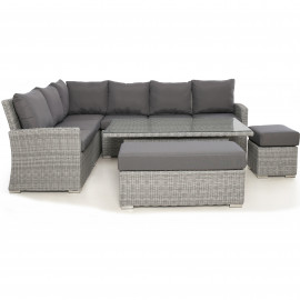 Ascot Rectangular Corner Dining Set with Rising Table Ascot Rectangular Corner Dining Set with Rising Table