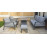 BETTINA Sofa Dining Set Grey