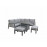 BETTINA Corner Dining Set Grey