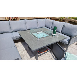 BETTINA U shape with Gas Fire Pit