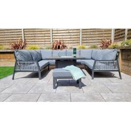 BETTINA U shape with Gas Fire Pit