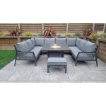 BETTINA U shape with Gas Fire Pit