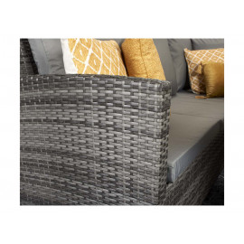 CHARLOTTE Corner Dining in Grey CHARLOTTE Corner Dining in Grey