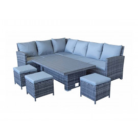 CHARLOTTE Corner Dining with Lift Table CHARLOTTE Corner Dining with Lift Table