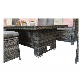 CHARLOTTE Corner Dining with Lift Table CHARLOTTE Corner Dining with Lift Table
