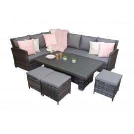 CHARLOTTE Corner Dining with Lift Table CHARLOTTE Corner Dining with Lift Table