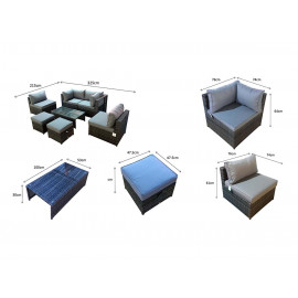 CHELSEA Modular Sofa Set CHELSEA Modular Sofa Set