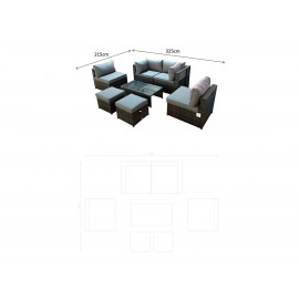 CHELSEA Modular Sofa Set CHELSEA Modular Sofa Set