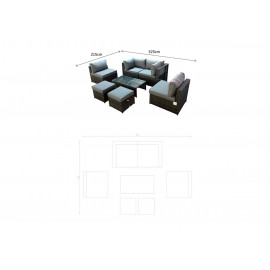 CHELSEA Modular Sofa Set CHELSEA Modular Sofa Set