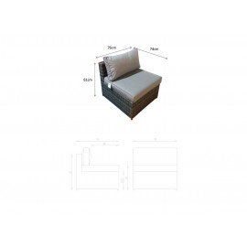 CHELSEA Modular Sofa Set CHELSEA Modular Sofa Set