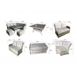 CONSTANCE Large Corner Dining CONSTANCE Large Corner Dining