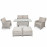 Cotswold 2 Seat Sofa Dining with Rising Table
