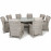 Cotswold Reclining 8 Seat Round Dining Set